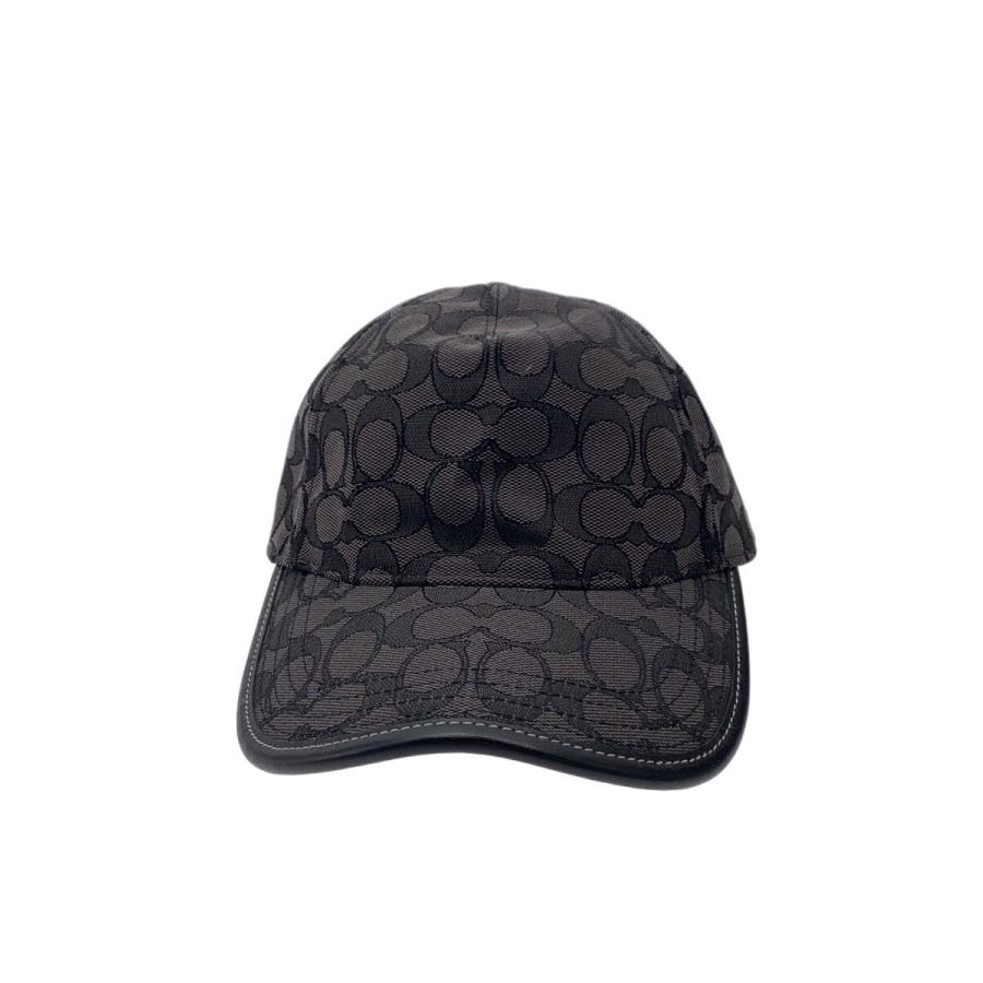 COACH◇キャップ/FREE/コットン/BLK/総柄/メンズ/C5816// : セカンド