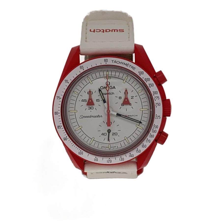 OMEGA◇OMEGA×SWATCH_ムーンスウォッチ_ミッショントゥザマーズ_QZ_CE