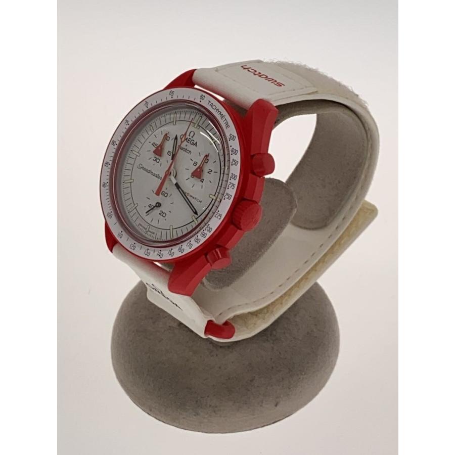 OMEGA ×Swatch　MISSIONTOTHEMOON　メンズ腕時計 OMEGA◇OMEGA×SWATCH_ムーンスウォッチ_ミッショントゥザマーズ_QZ_CE