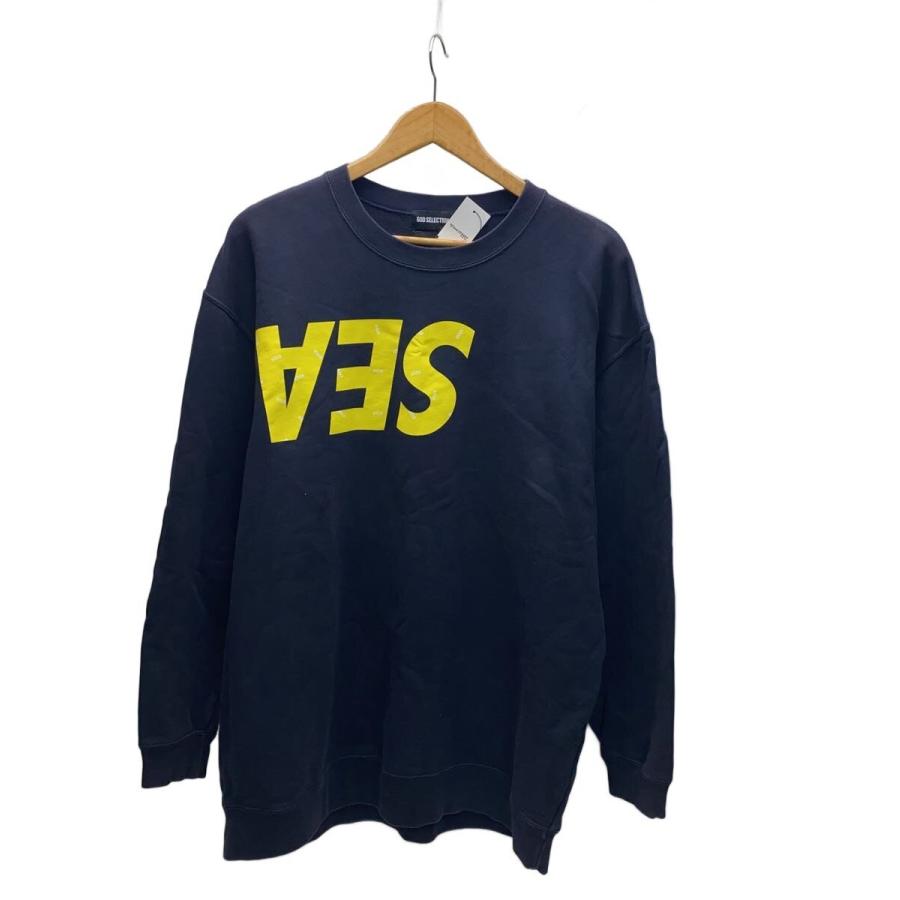 wind and sea スウェット　XL WIND AND SEA◇スウェット/XL/コットン/NVY/無地// : セカンド