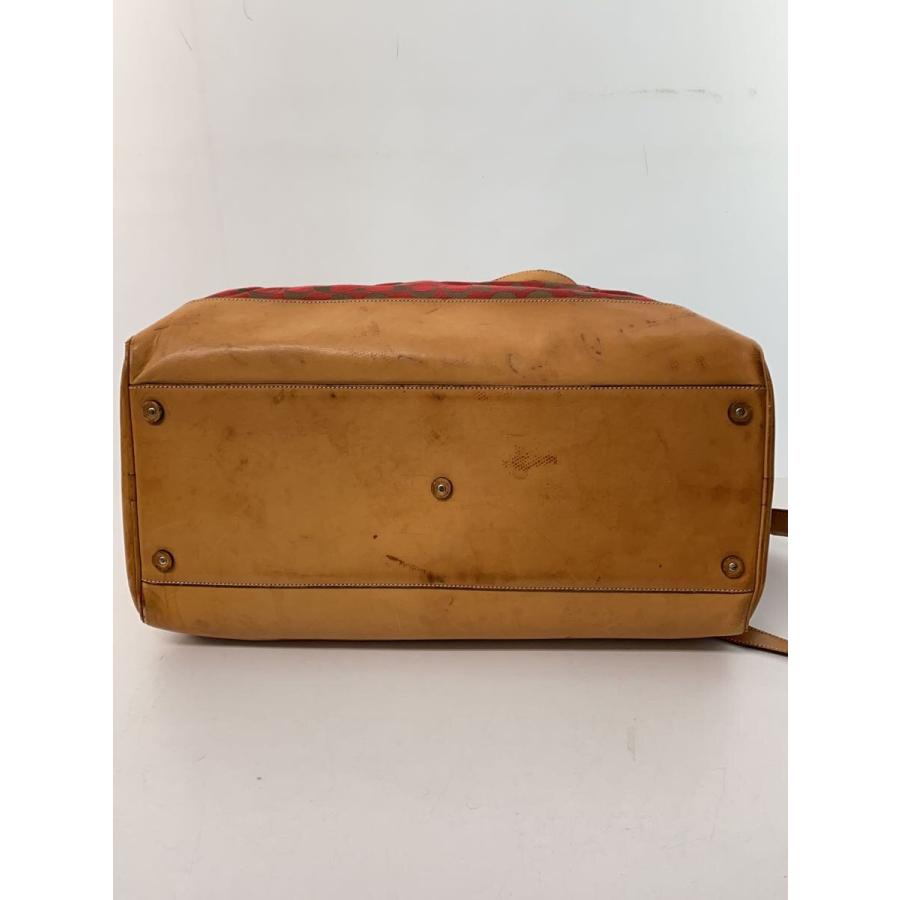 COACH / ボストンバッグ/キャンバス/レッド/総柄/内ポケット/R-4253 COACH◇ボストンバッグ/キャンバス/レッド/総柄/内ポケット/R-4253