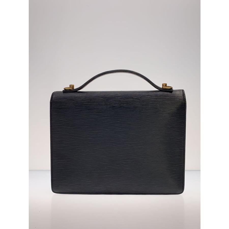 LOUIS VUITTON◇モンソー_エピ/レザー/BLK : セカンドストリートYahoo