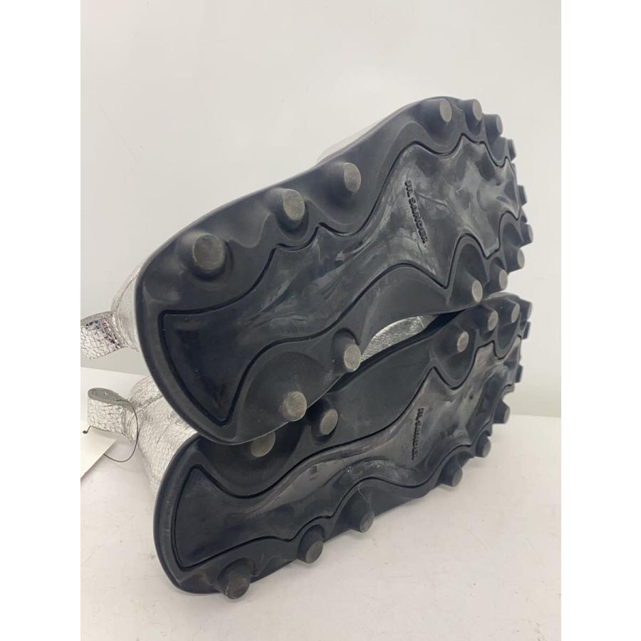N 値下げ可能 JIL SANDER◇ローカットスニーカー/シルバー/厚底/レースアップ