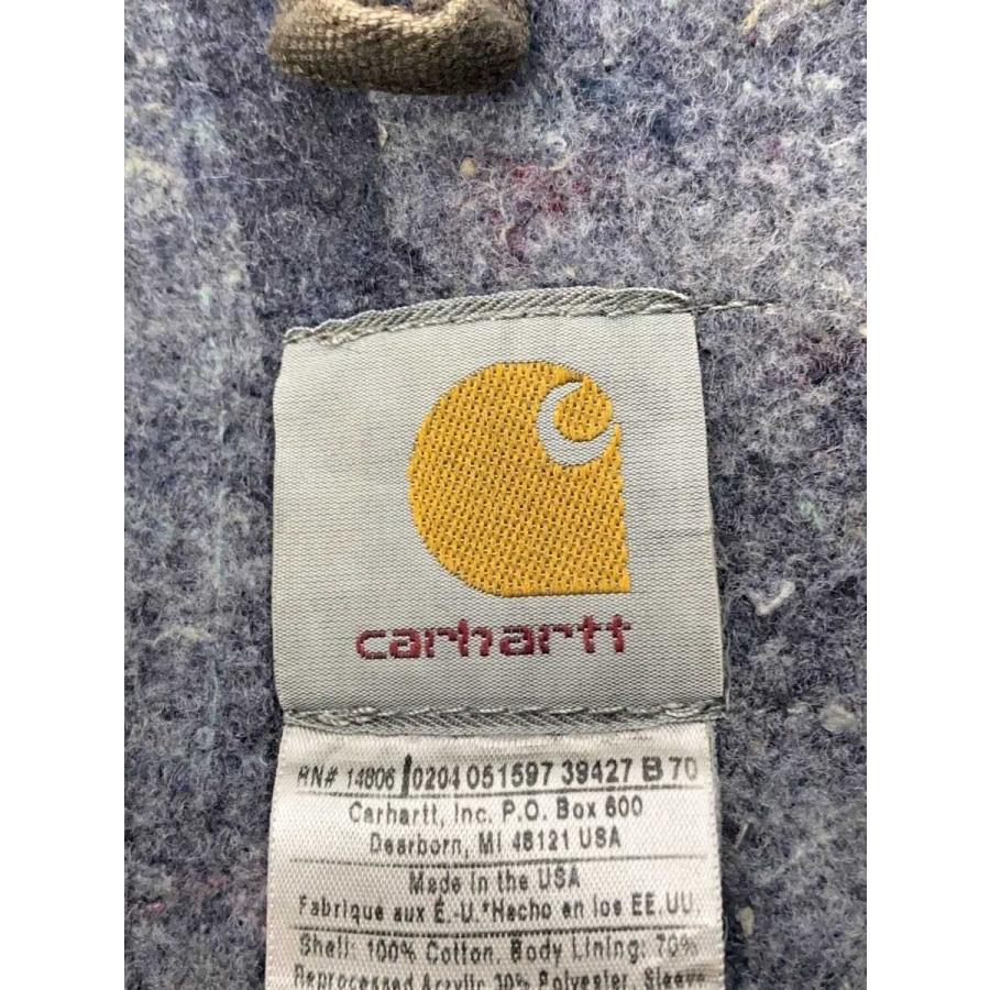 Carhartt◇USA製/ミシガンチョアコート/XL/コットン/BRW/C02 CHT