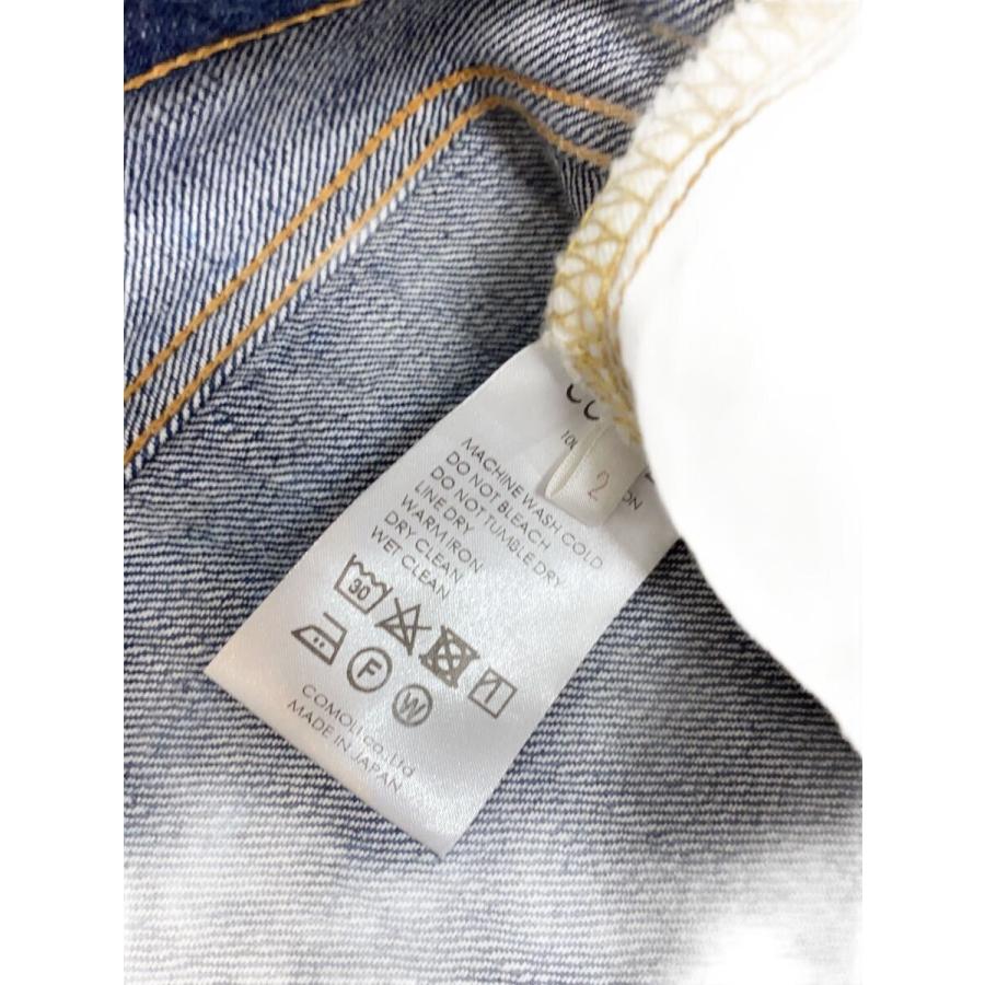 COMOLI◇22SS/5Pデニムパンツ /ボトム/2/コットン/IDG/V01-03008