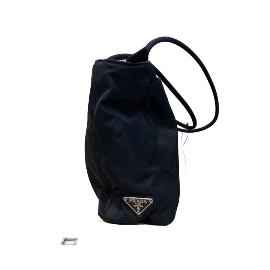 ⌘*⌘様 PRADA トートバッグ ナイロン ブラック PRADA◇トートバッグ/ナイロン/ブラック : セカンドストリートYahoo!店
