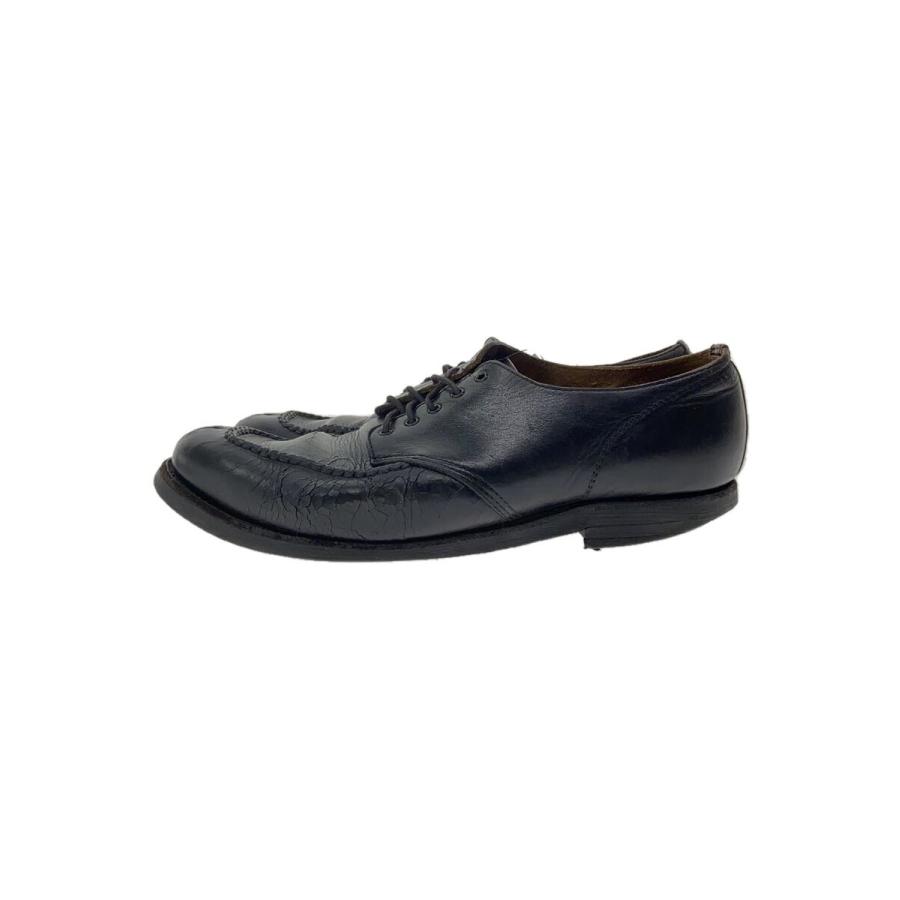 CUSHMAN◇40S Uチップ モカシン/ドレスシューズ/--/BLK// : セカンド