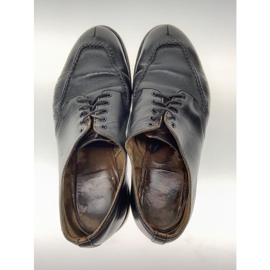CUSHMAN◇40S Uチップ モカシン/ドレスシューズ/--/BLK// : セカンド