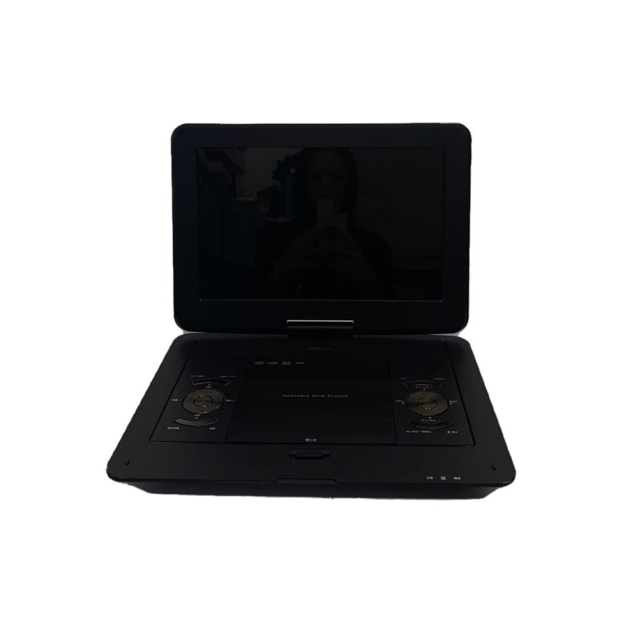 GREEN HOUSE 13.3インチ TVチューナー内蔵ポータブルDVDプレーヤー GH-PDV13BTG-BK 2015年製 中古 DVD | GH-PDV13VT-BK | GREEN HOUSE グリーンハウス
