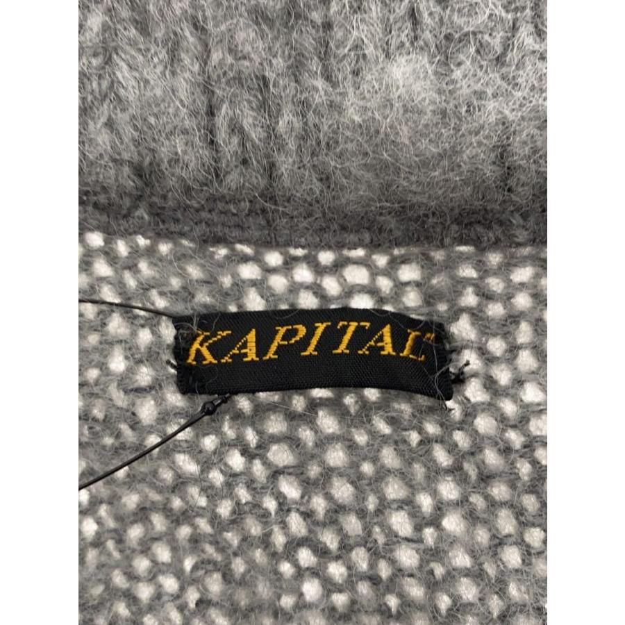 KAPITAL◇ニット・セーター(厚手)/モヘア ハーフZIPアノラック/1 