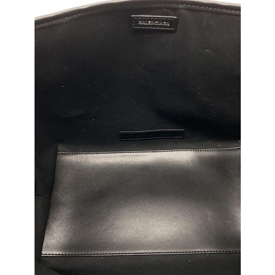 BALENCIAGA◇トートバッグ/レザー/BLK/339933・1000・M・002123