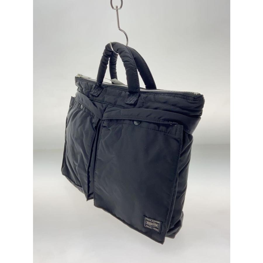 PORTER◇TANKER SHORT HELMET BAG/ナイロン/BLK/旧モデル : セカンド
