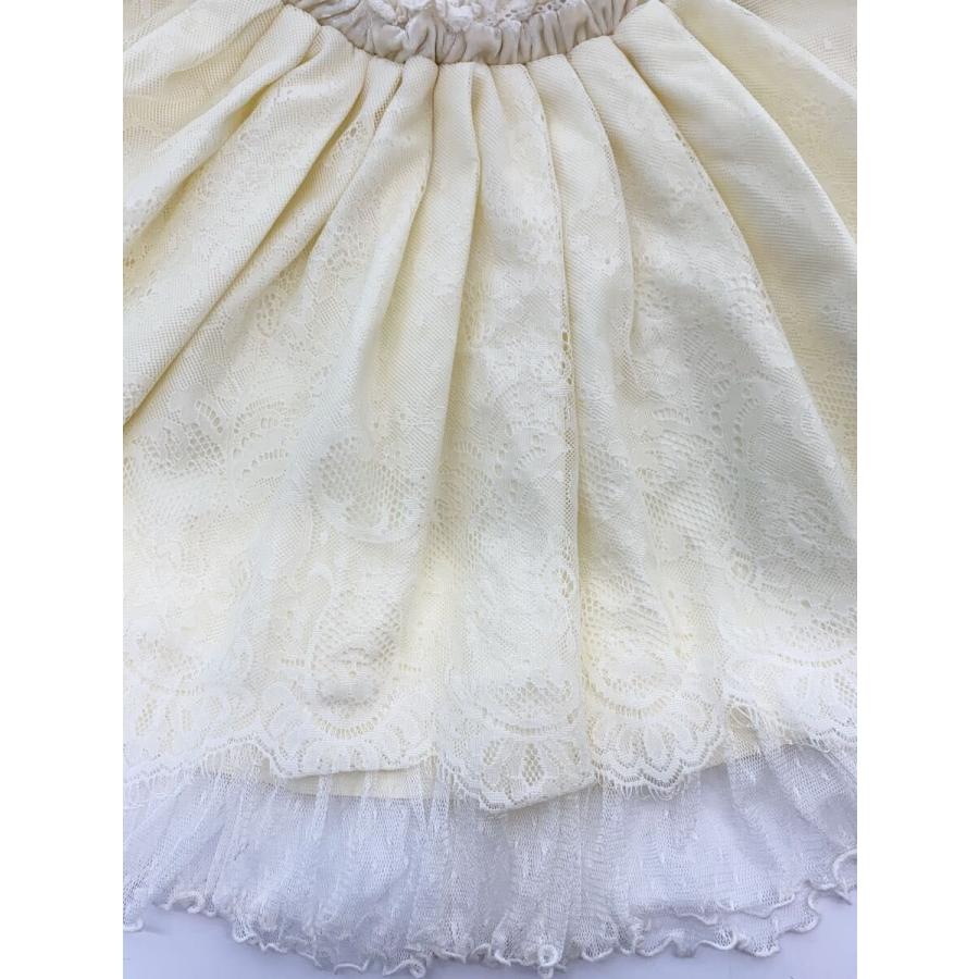 新品　リズリサ レース　ミニスカート　ブラウン　0 y2k 00s B3 LIZ LISA◇00S/Y2K/レースミニスカート/0/ナイロン// : セカンド
