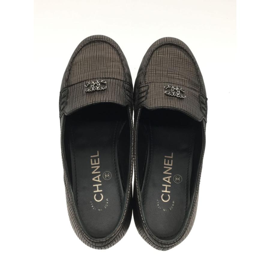 CHANEL◆19AW/Loafer Pumps & Mules/G35067/ローファー/36.5｜ssol-shopping｜04