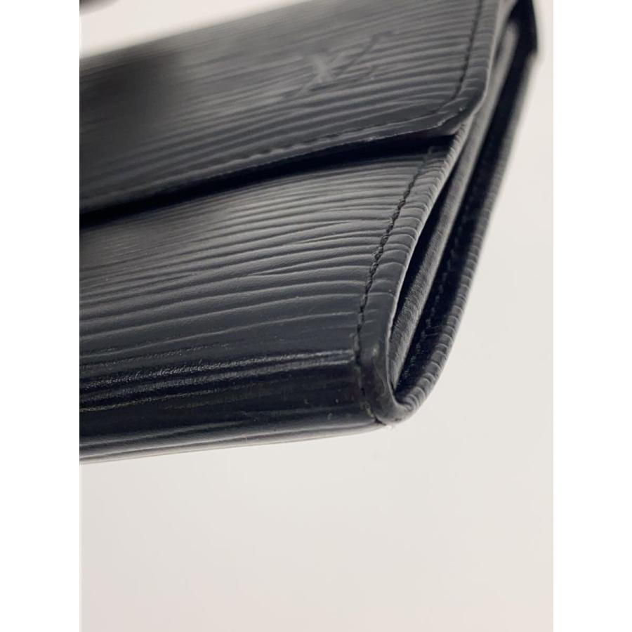 LOUIS VUITTON◇長財布/レザー/BLK/メンズ : セカンドストリートYahoo