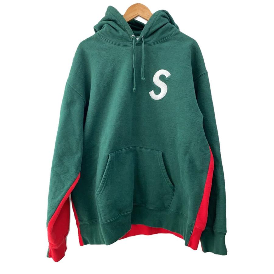 Supreme◇Supreme/パーカー/XL/コットン/グリーン/21AW/S LOGO Supreme◇Supreme/パーカー/XL/コットン/グリーン/21AW/S LOGO