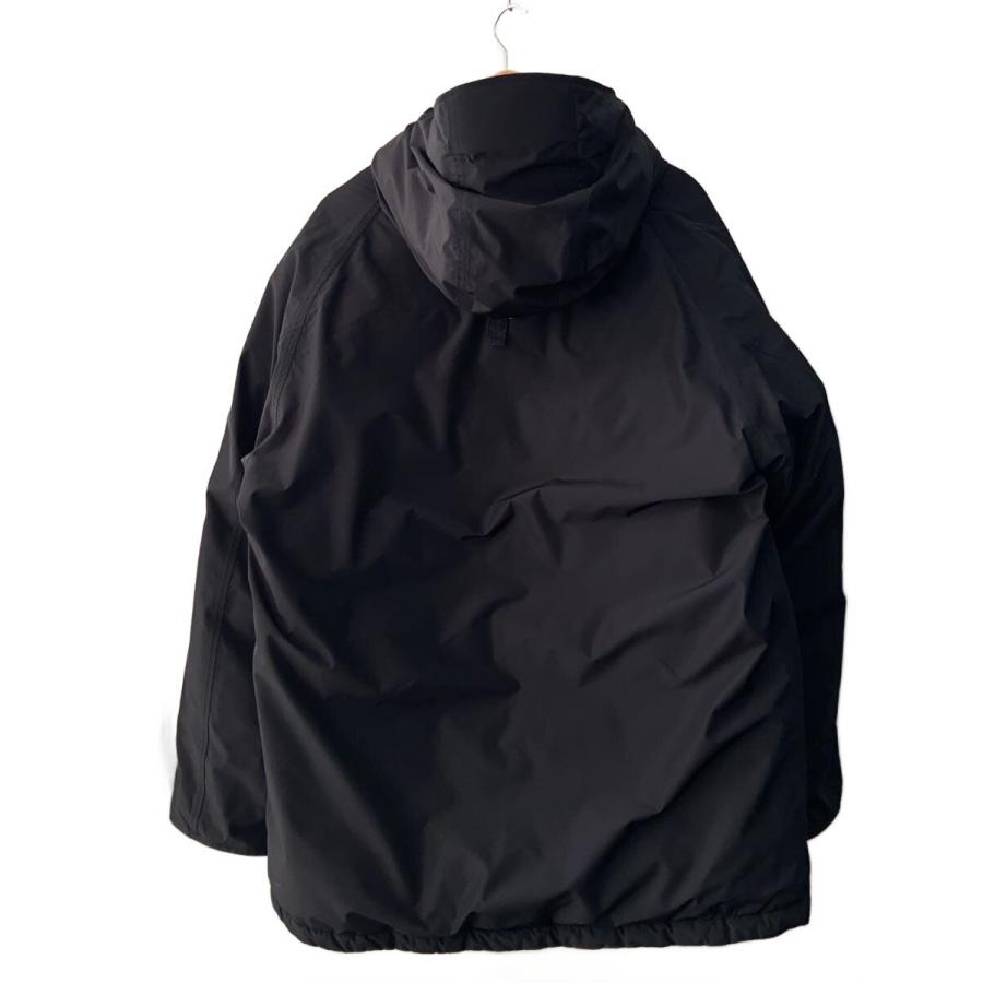 nanamica◇GORE-TEX Down Coat/ダウンジャケット/L/ポリエステル/BLK 