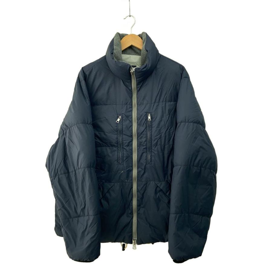 NAUTICAダウンジャケット　navy NAUTICA◇ダウンジャケット/L/ナイロン/ネイビー : セカンドストリート