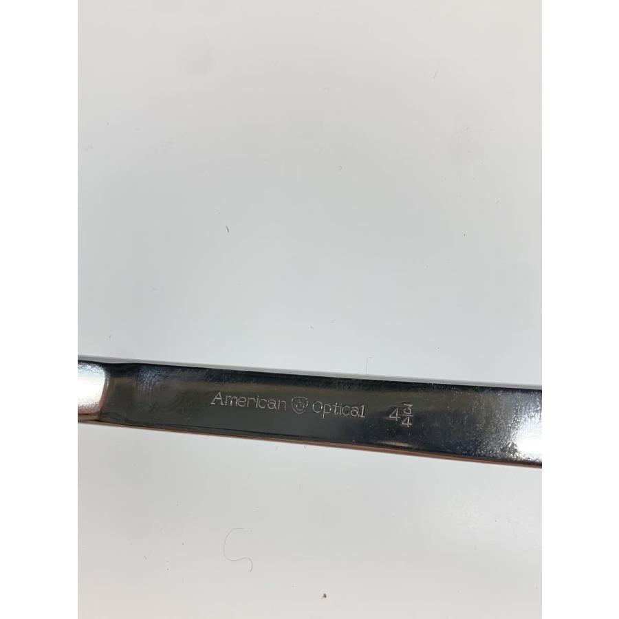 AMERICAN OPTICAL◆60s/レンズ無/メガネ/--/SLV/メンズ//
