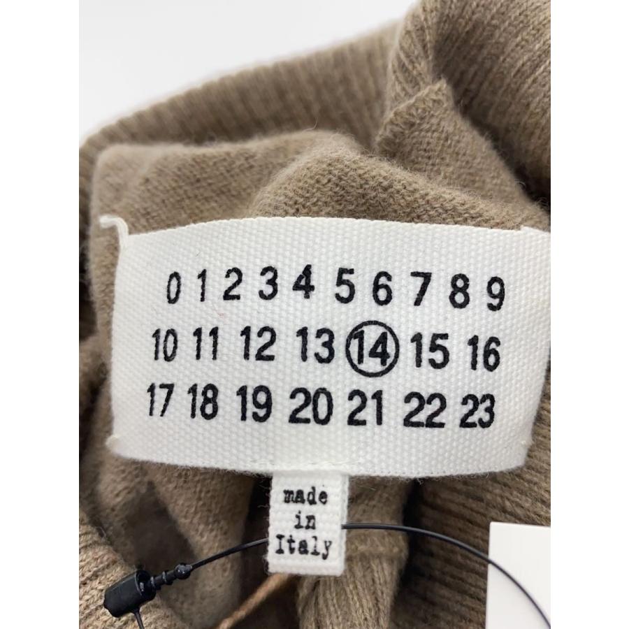 Maison Margiela◆15AW/ニット・セーター(薄手)/L/ウール/BRW/S30HA0815 S15387