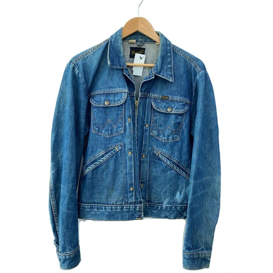 WRANGLER◇WRANGLER ラングラー/70s/24MJZ/Gジャン/40/デニム/IDG
