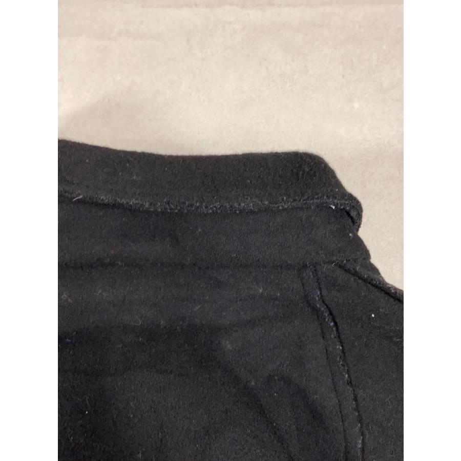 ANSNAM◇長袖シャツ/3/ウール/BLK/無地/カシミヤ10％混 : セカンド 