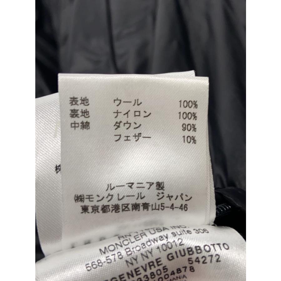 MONCLER◆ダウンジャケット/1/ウール/GRY/112-091-40338-05 【sketebording】