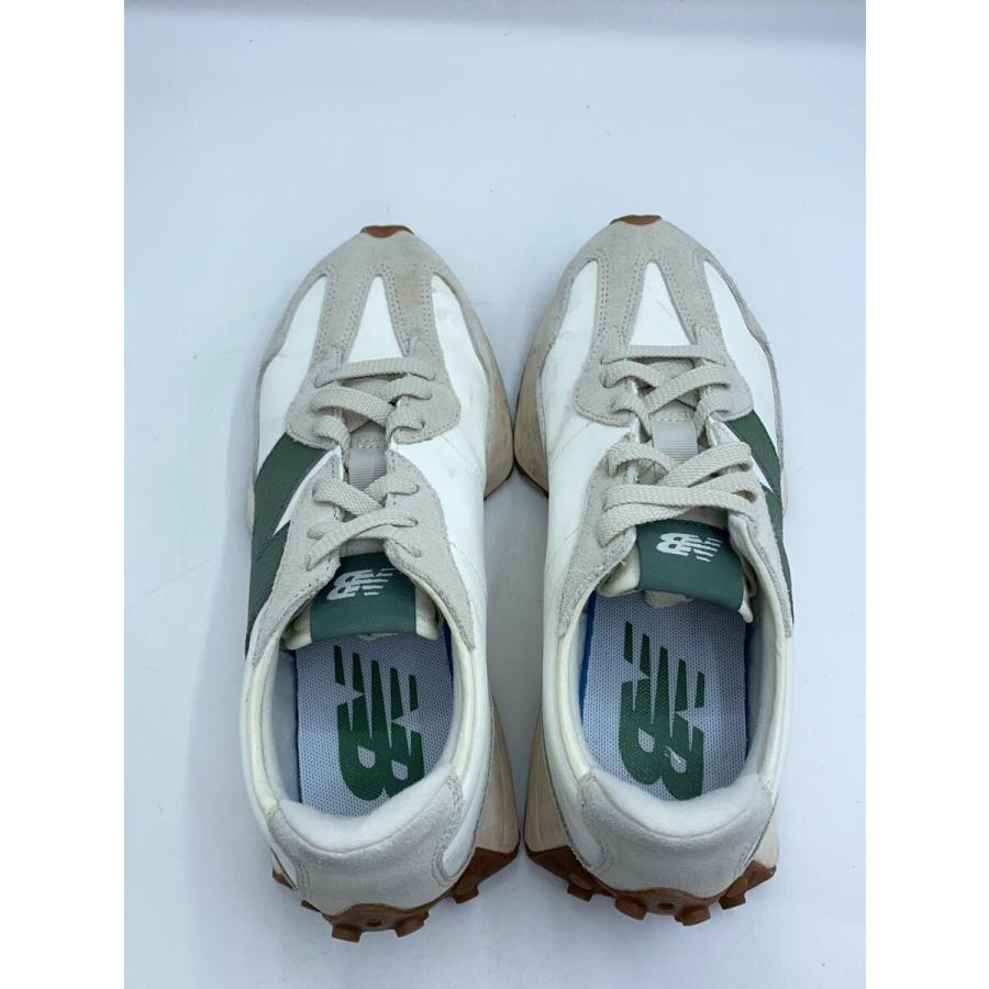 NEW BALANCE◇U327/ホワイト/24.5cm/WHT/汚れ有 : セカンド NEW BALANCE◇U327/ホワイト/24.5cm/WHT/汚れ有 : セカンド