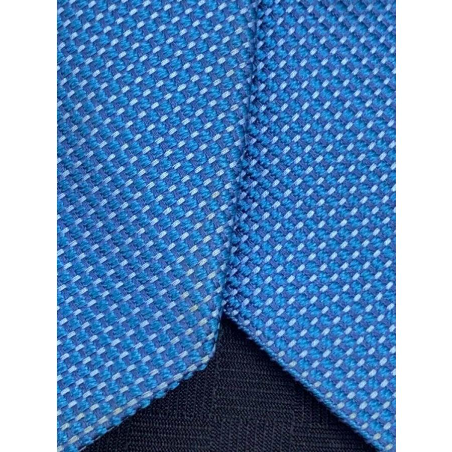 LOUIS VUITTON◇ネクタイ/シルク/BLU/メンズ/シミ汚れ有 LOUIS VUITTON