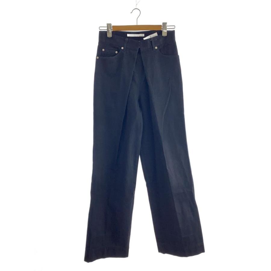 JOHN LAWRENCE SULLIVAN◇RIGID DENIM WIDE PANTS/ボトム/42/デニム