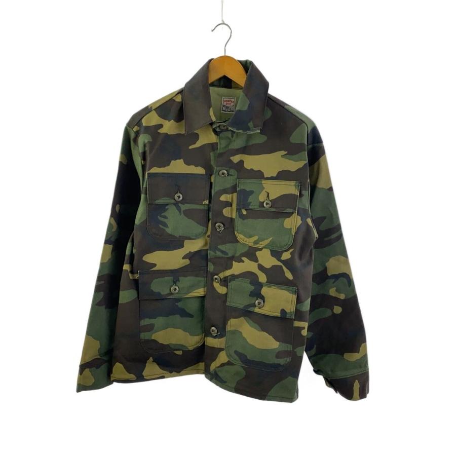PGG カモフラージュ柄カバーオール ハンターカモ リバーシブル カバーオール ジャケット / モリタ / ADAM