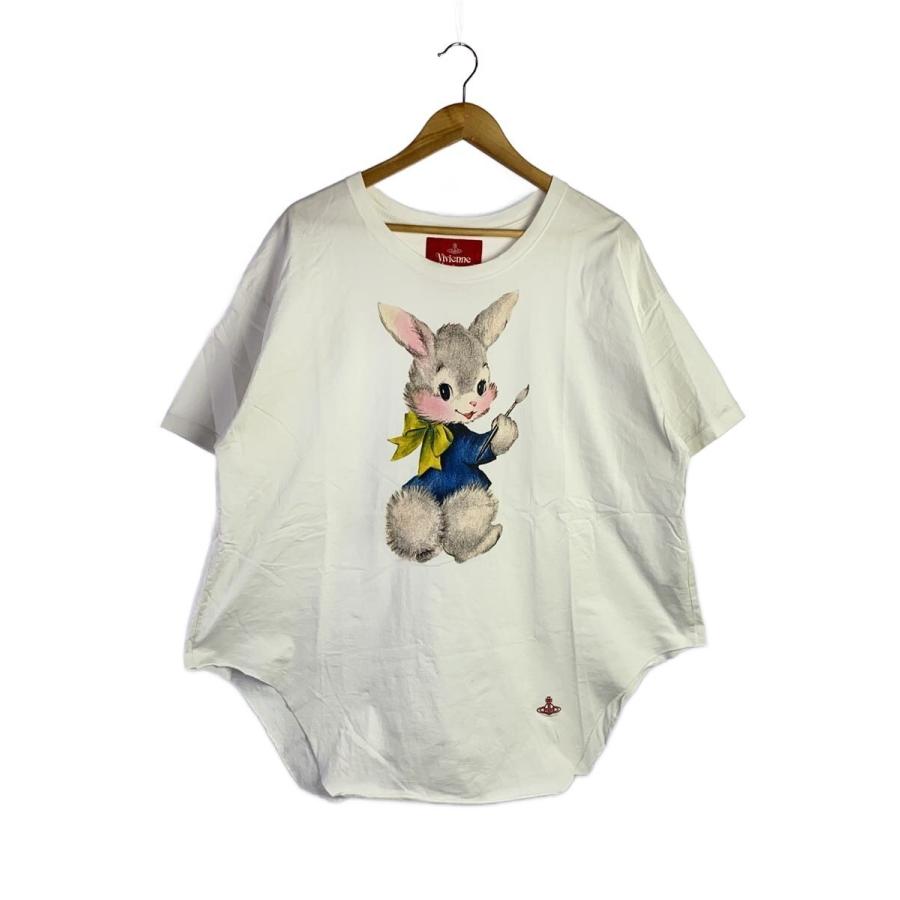 Vivienne Westwood RED LABEL◇Tシャツ/00/コットン/WHT/16-12-341031