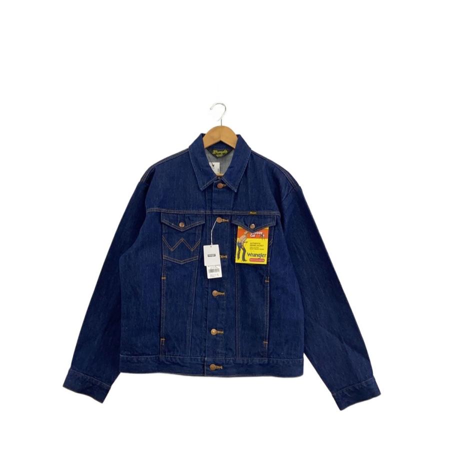 wrangler gジャン WRANGLER◇Trucker Jacket/Gジャン/L/デニム/IDG/無地/WM1045-300