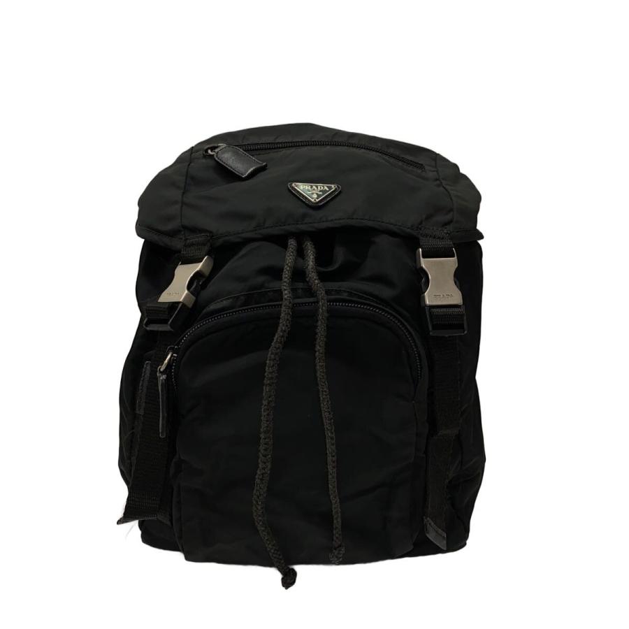PRADA◇リュック/ナイロン/BLK : セカンドストリートYahoo!店 - 通販