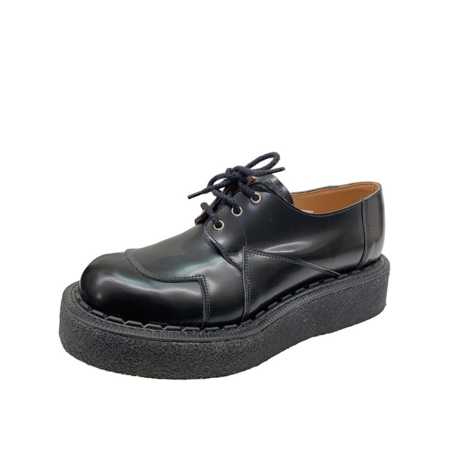 ♡新品未使用♡ バリー　ドレスシューズ　ダービーシューズ　ブラック　1664 COMME des GARCONS HOMME PLUS◇Overlaid Gibson/ダービーシューズ/UK8