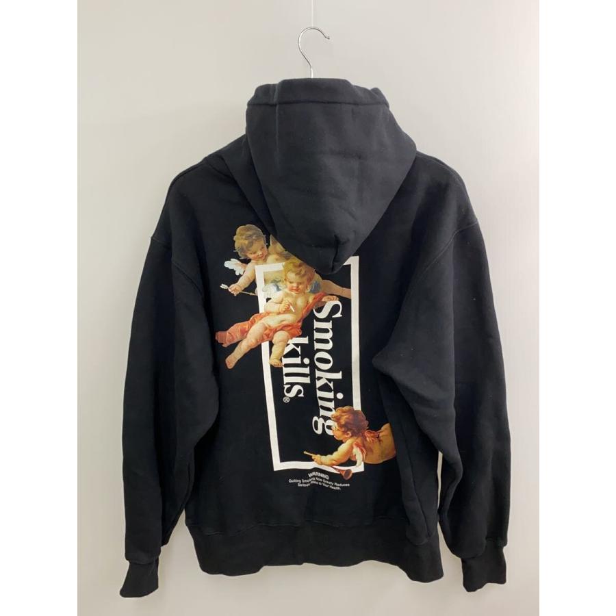 #FR2 Smoking kills アートプリントパーカー ブラック FR2◇パーカー/--/コットン/BLK/プリント/Smoking kills/絵画