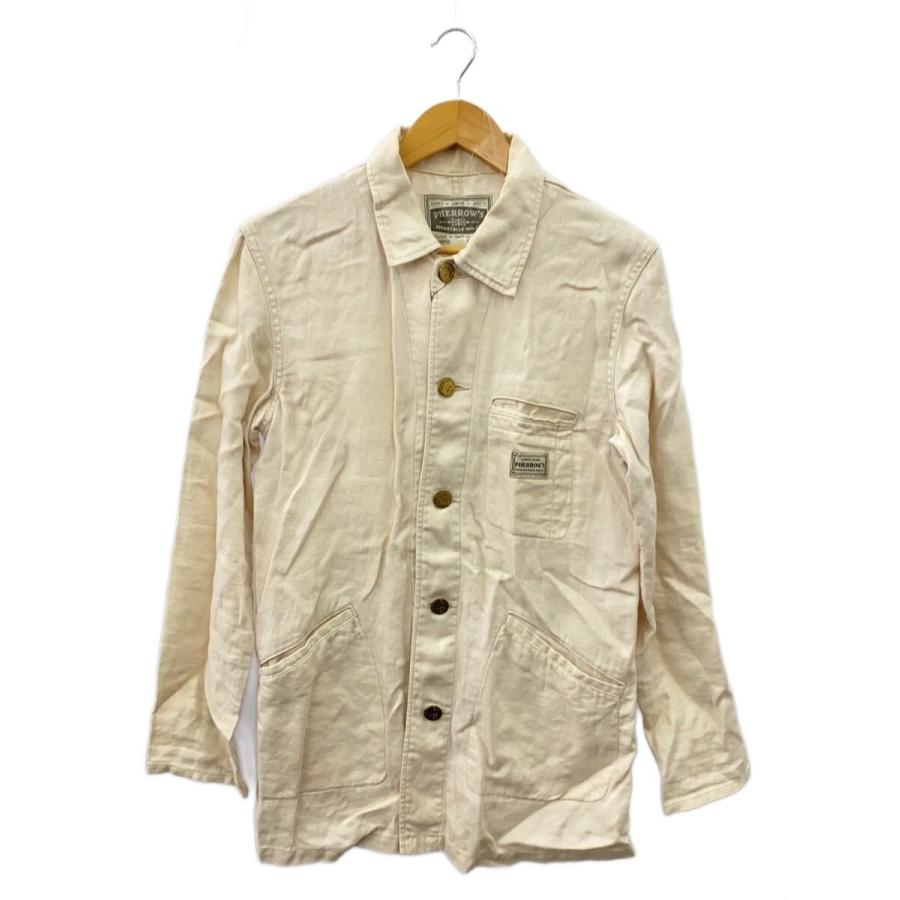 PHERROW'S◇カバーオール/38/コットン/WHT/無地 : セカンドストリート