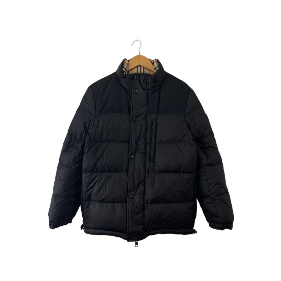 【美品】バーバリー ダウンジャケット ノバチェック 3way 取り外し可 130 BURBERRY◇ダウンジャケット/--/ポリエステル/BLK/8018862/ノバ