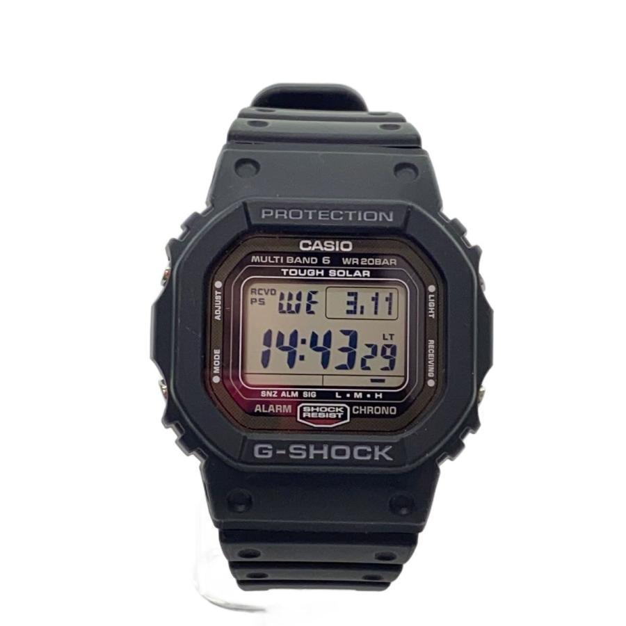 A*様 CASIO Gショック 電波ソーラー CASIO◇ソーラー腕時計・G-SHOCK/デジタル/BLK 【公式通販】
