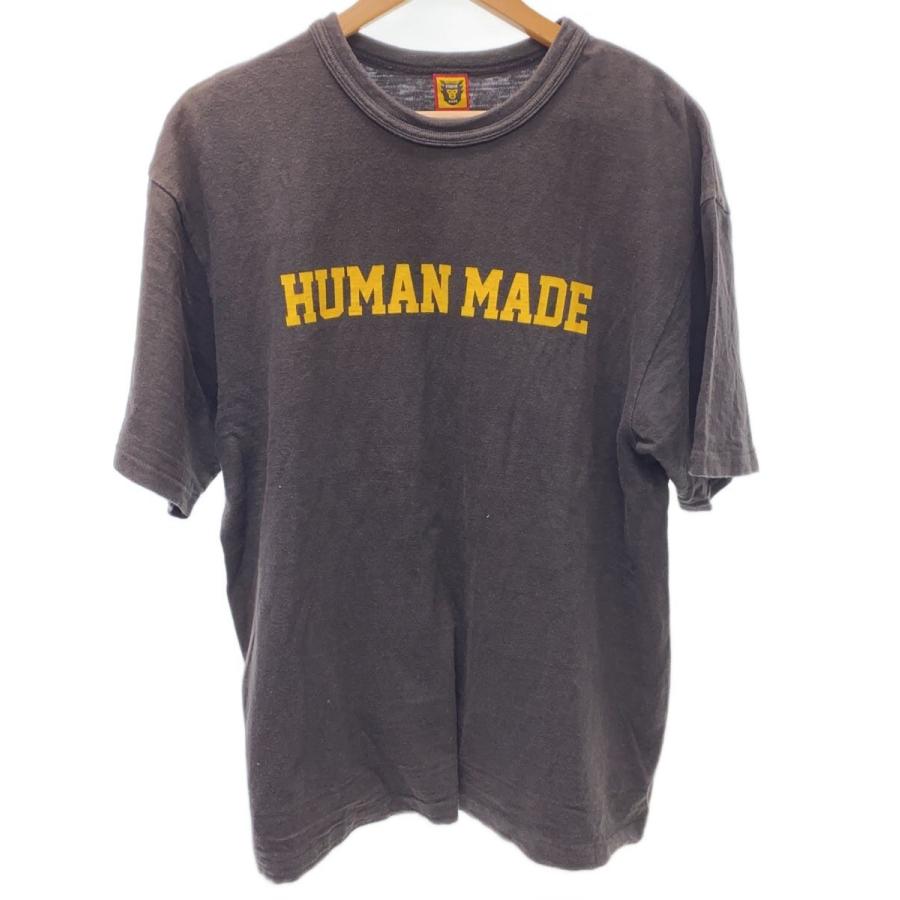 HUMAN MADE◇Tシャツ/XL/コットン/BLK/無地// : セカンドストリート 