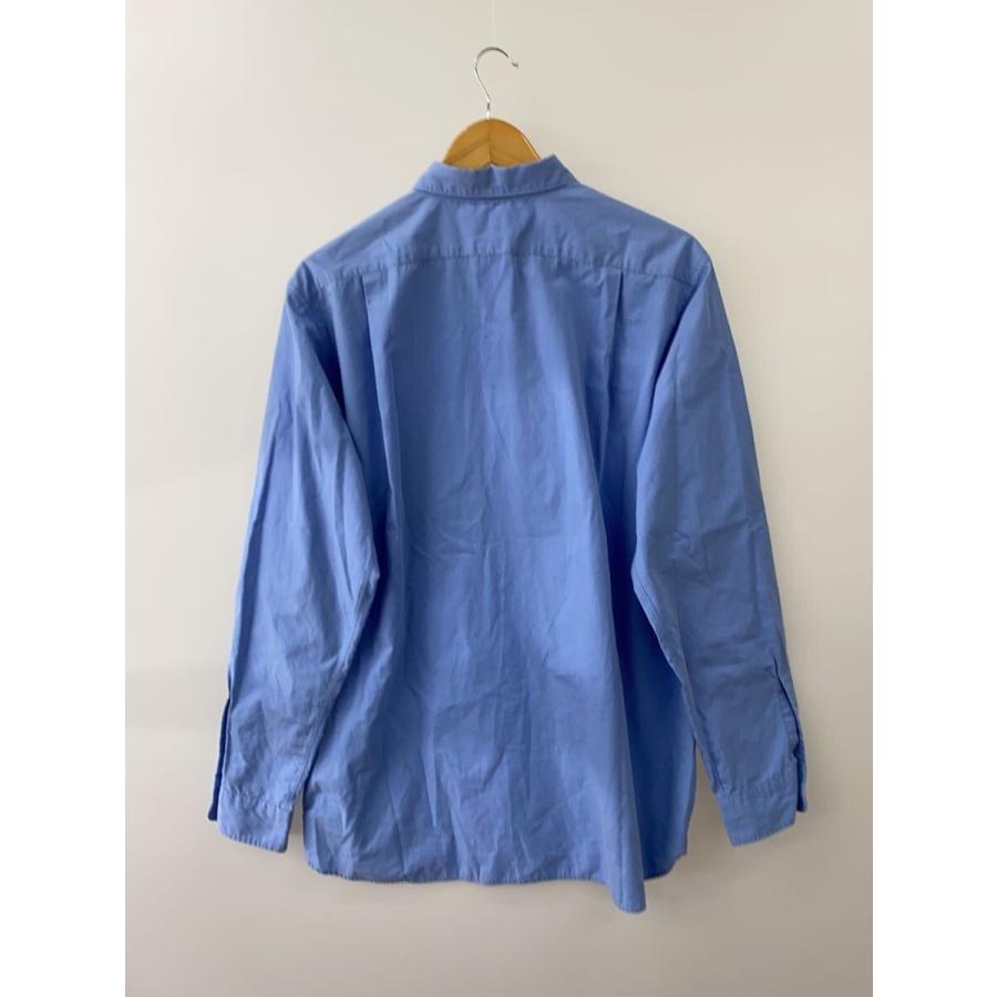 nanamica◇Regular Collar Wind Shirt/長袖シャツ/M/コットン/ブルー
