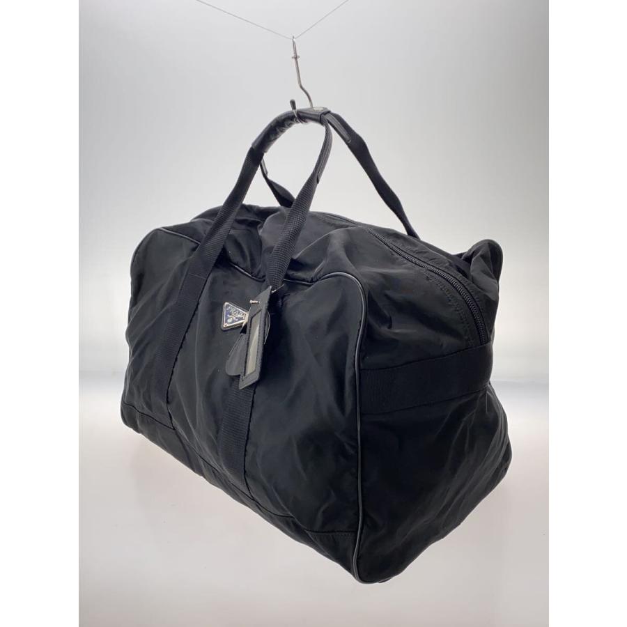 PRADA◇ボストンバッグ/ナイロン/BLK/無地// : セカンド PRADA◇ボストンバッグ/ナイロン/BLK/無地// : セカンド