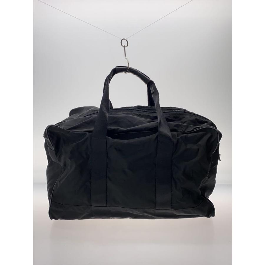 PRADA◇ボストンバッグ/ナイロン/BLK/無地// : セカンド PRADA◇ボストンバッグ/ナイロン/BLK/無地// : セカンド