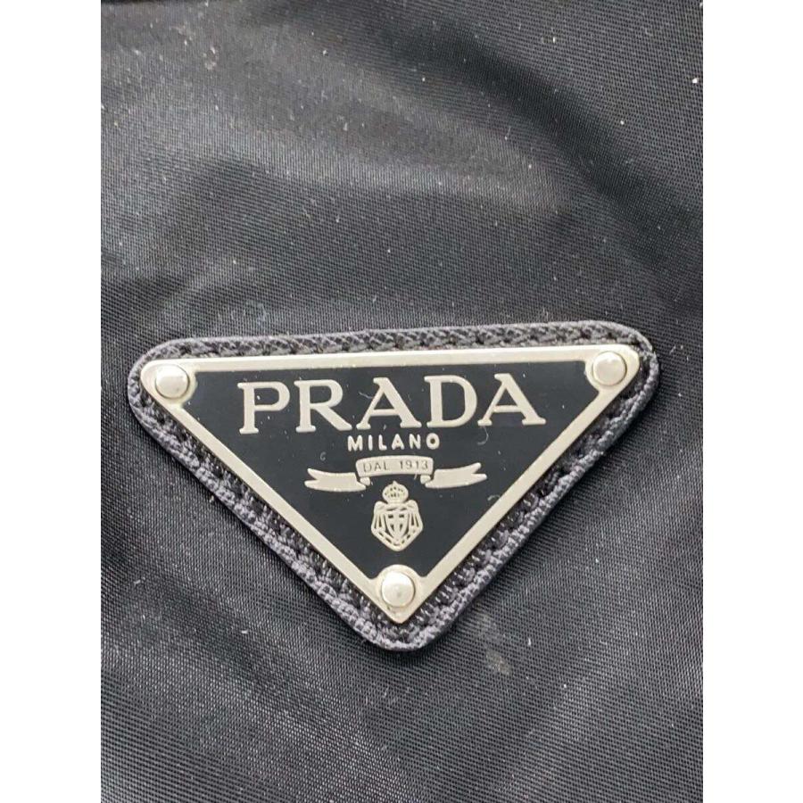 PRADA◇ボストンバッグ/ナイロン/BLK/無地// : セカンド PRADA◇ボストンバッグ/ナイロン/BLK/無地// : セカンド