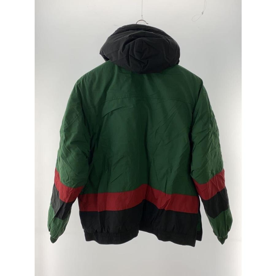 Supreme◇Puffy Hockey Pullover/17AW/M/ナイロン/GRN/無地 : セカンド