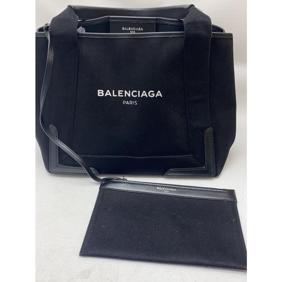 BALENCIAGA◇トートバッグ/キャンバス/BLK/339933・1090・Z・002123