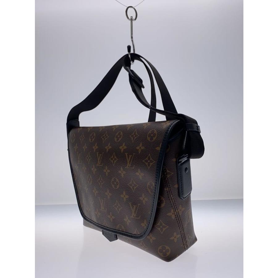LOUIS VUITTON◆マグネティック・メッセンジャー_モノグラム・マカサー/PVC/BRW_1