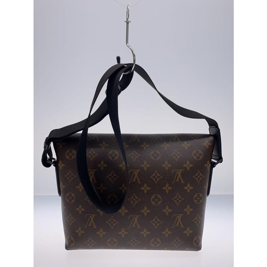 LOUIS VUITTON◆マグネティック・メッセンジャー_モノグラム・マカサー/PVC/BRW_2