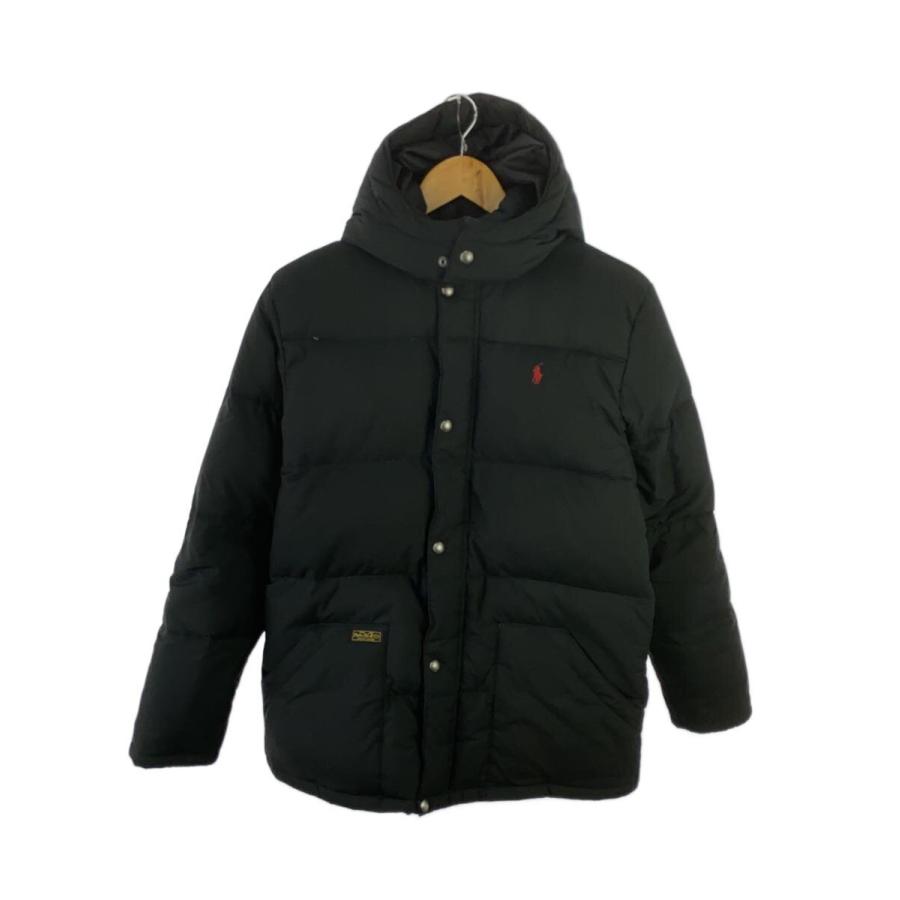 ラルフローレンダウンジャケット POLO RALPH LAUREN◇ダウンジャケット/XL/ポリエステル/BLK/323161890