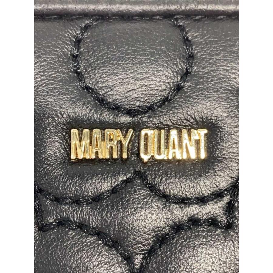 MARY QUANT◇長財布/レザー/BLK/レディース/222-911368-010-0